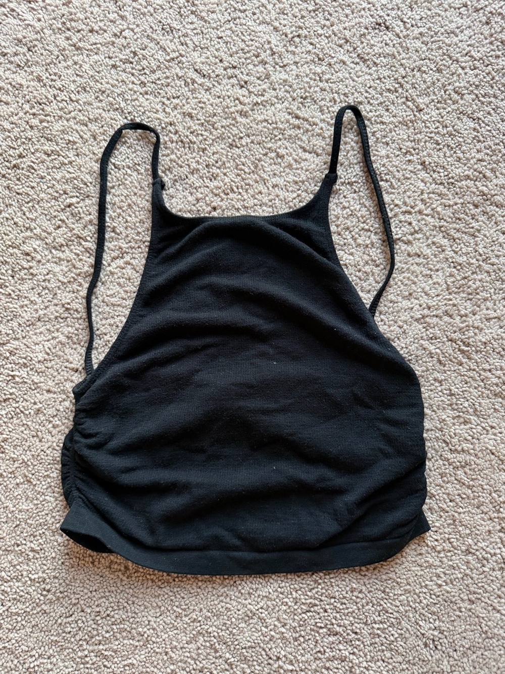 Black Women's Crop Top